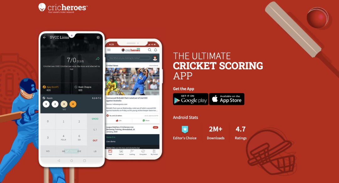 Cricheroes online score new arrivals